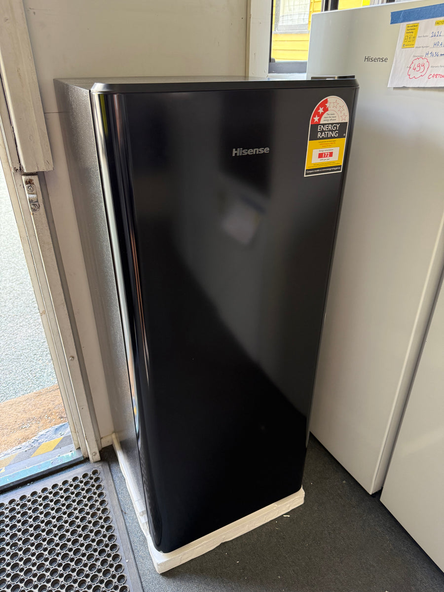 Transportation damaged Hisense HRBF179B 179L Bar Fridge (Black) - Second Hand Appliances Geebung