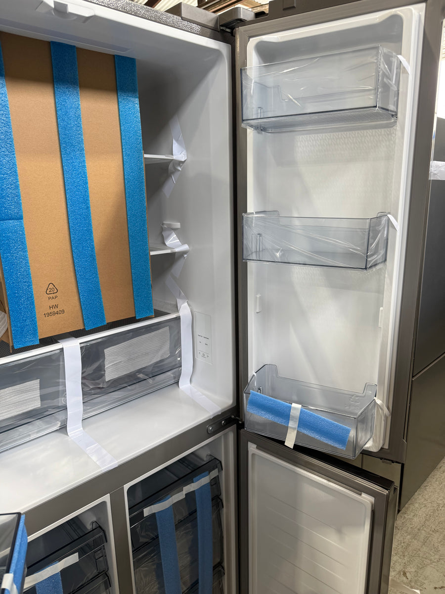 Transportation damaged Hisense HRCD483G 483-litre PureFlat Slim French Door Refrigerator - Second Hand Appliances Geebung