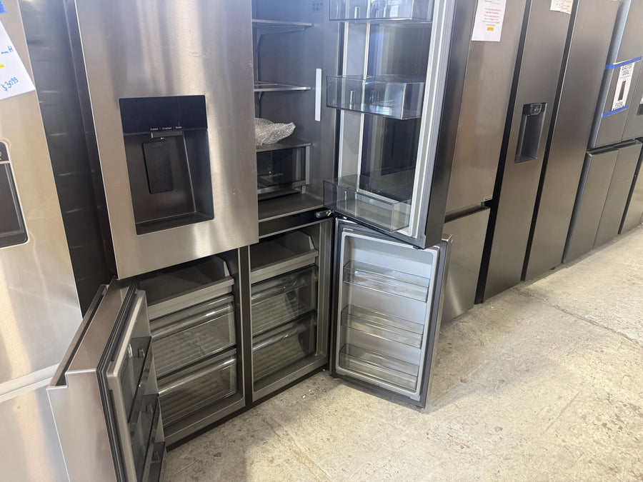 Transportation damaged Hisense HRCD615TBWV 615L PureView French Door Fridge - Second Hand Appliances Geebung