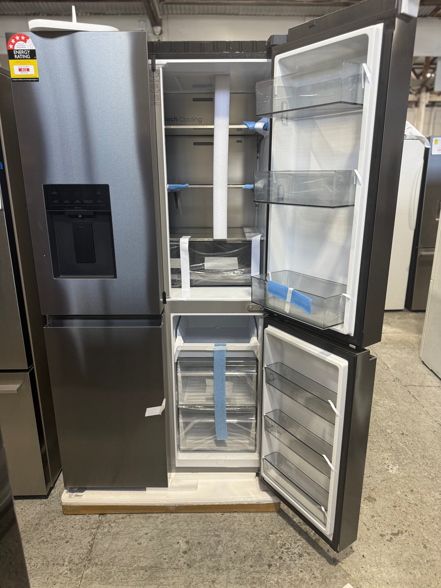 Transportation damaged Hisense HRCD640TBW 640-liter PureFlex French Door Refrigerator - Second Hand Appliances Geebung