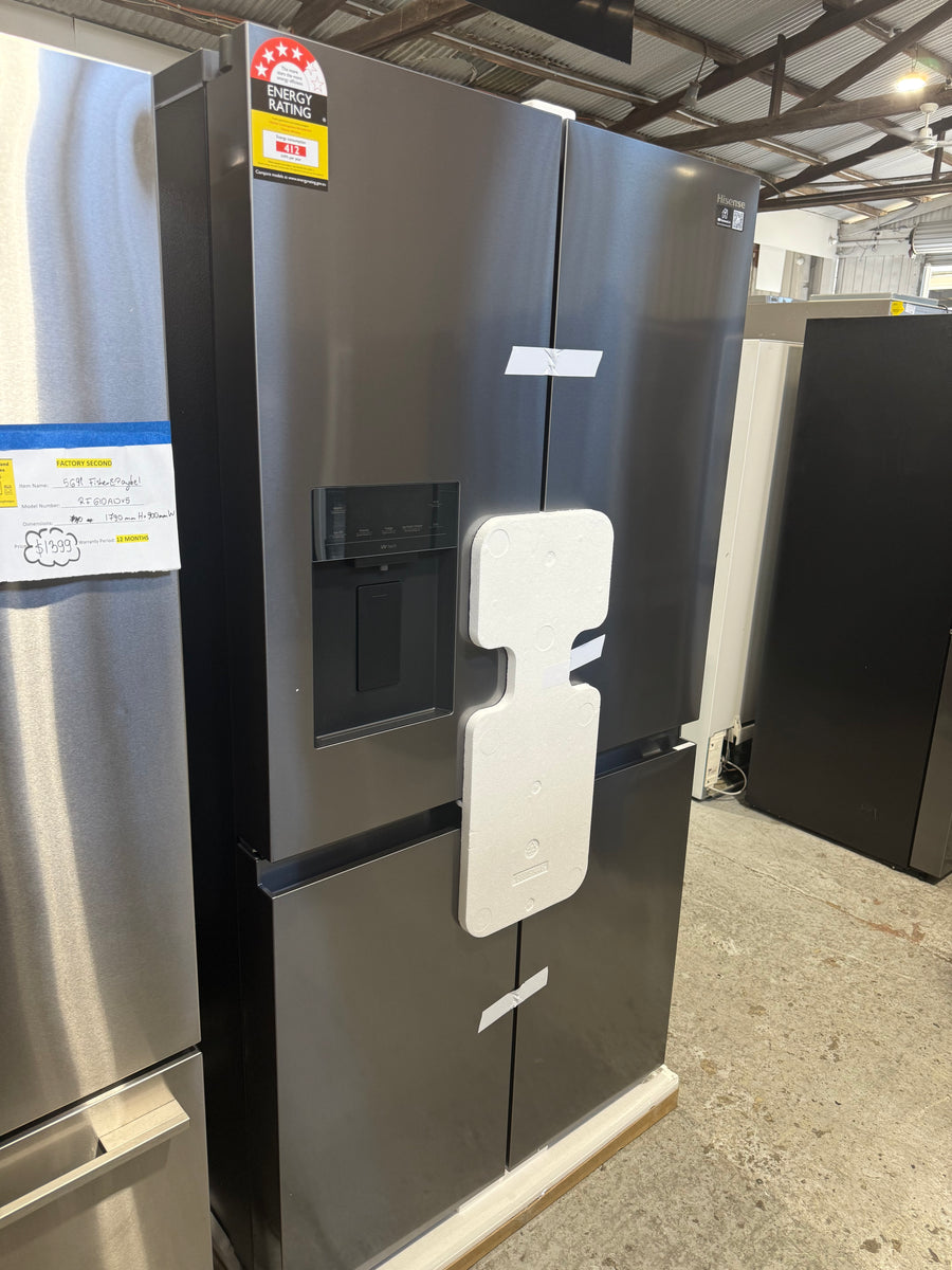 Transportation damaged Hisense HRCD640TBW 640-liter PureFlex French Door Refrigerator - Second Hand Appliances Geebung