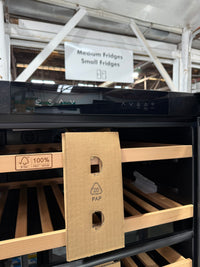 Thumbnail for Transportation damaged Hisense HRWC46B 46-Bottle Dual Zone Wine Cabinet - Second Hand Appliances Geebung