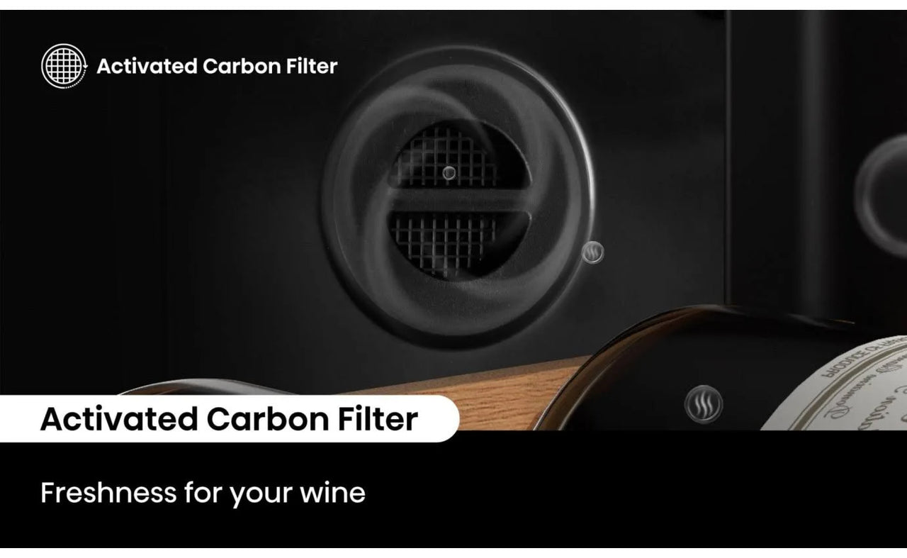 Transportation damaged Hisense HRWC46B 46-Bottle Dual Zone Wine Cabinet - Second Hand Appliances Geebung