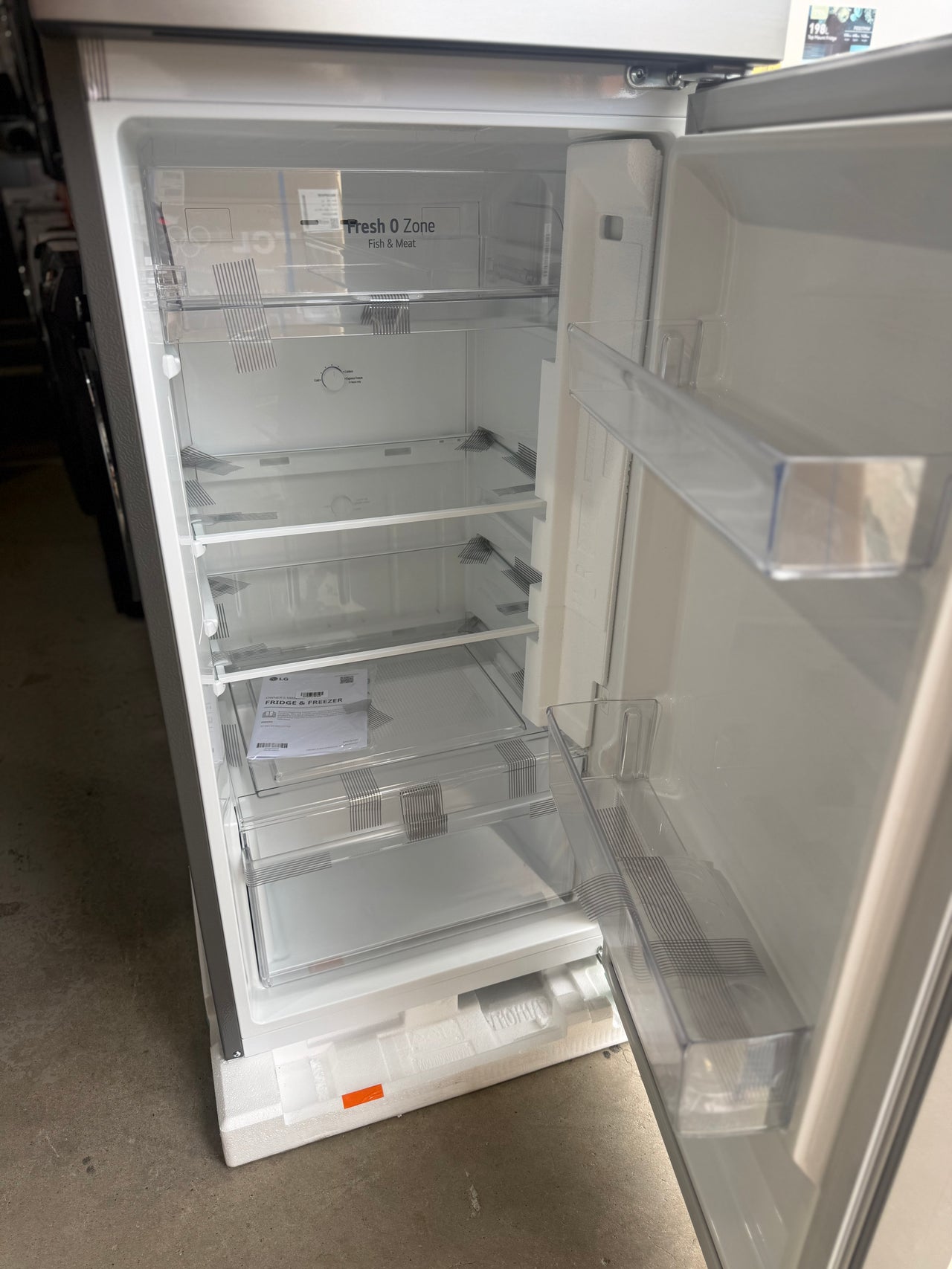 Transportation damaged LG 243L Top Mount Refrigerator – GT-1SI - Second Hand Appliances Geebung