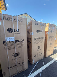 Thumbnail for Transportation damaged LG 332L Bottom Mount Fridge GB-W300MBL - Second Hand Appliances Geebung
