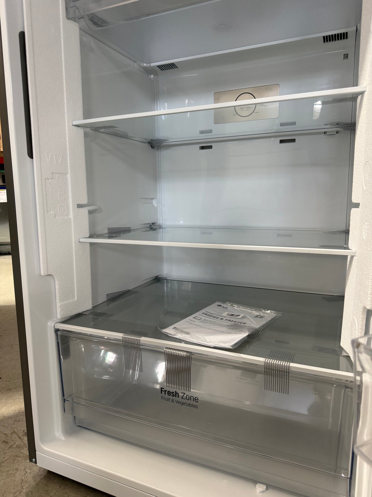 Transportation damaged LG 375L Top Mount Refrigerator – GT-5S - Second Hand Appliances Geebung