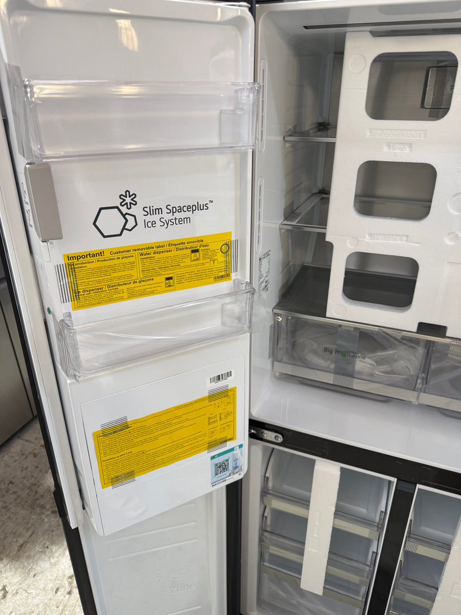 Transportation damaged LG 506L French Door Refrigerator GF-LN500MBL - Second Hand Appliances Geebung
