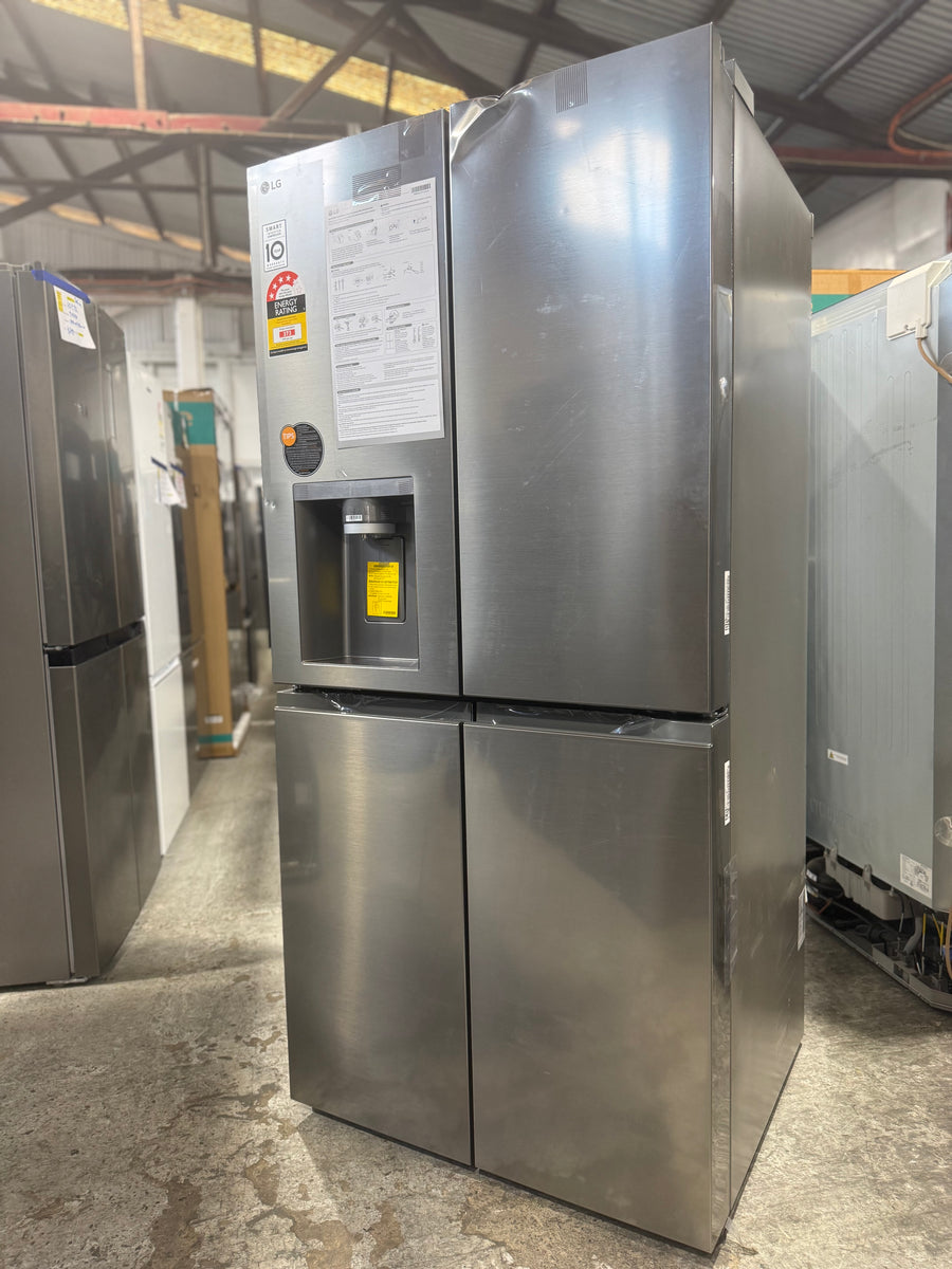 Transportation damaged LG 506L Slim French Door Fridge – GF-L500PL - Second Hand Appliances Geebung