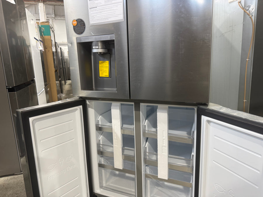 Transportation damaged LG 506L Slim French Door Fridge – GF-L500PL - Second Hand Appliances Geebung