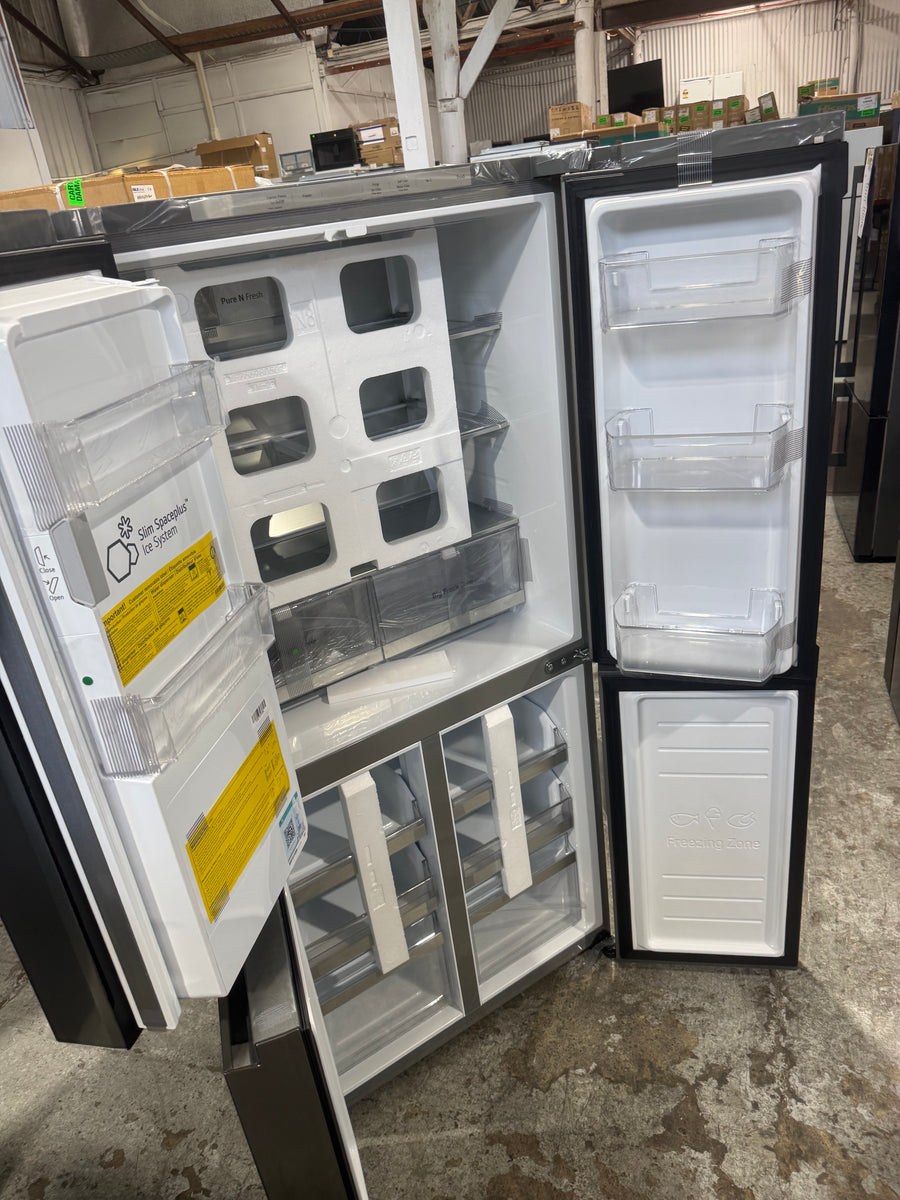 Transportation damaged LG 506L Slim French Door Fridge – GF-L500PL - Second Hand Appliances Geebung