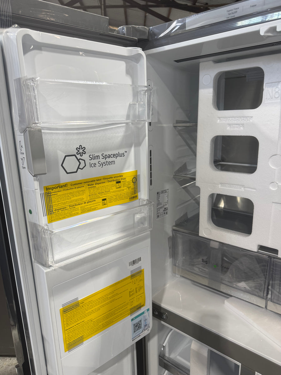 Transportation damaged LG 506L Slim French Door Fridge – GF-L500PL - Second Hand Appliances Geebung