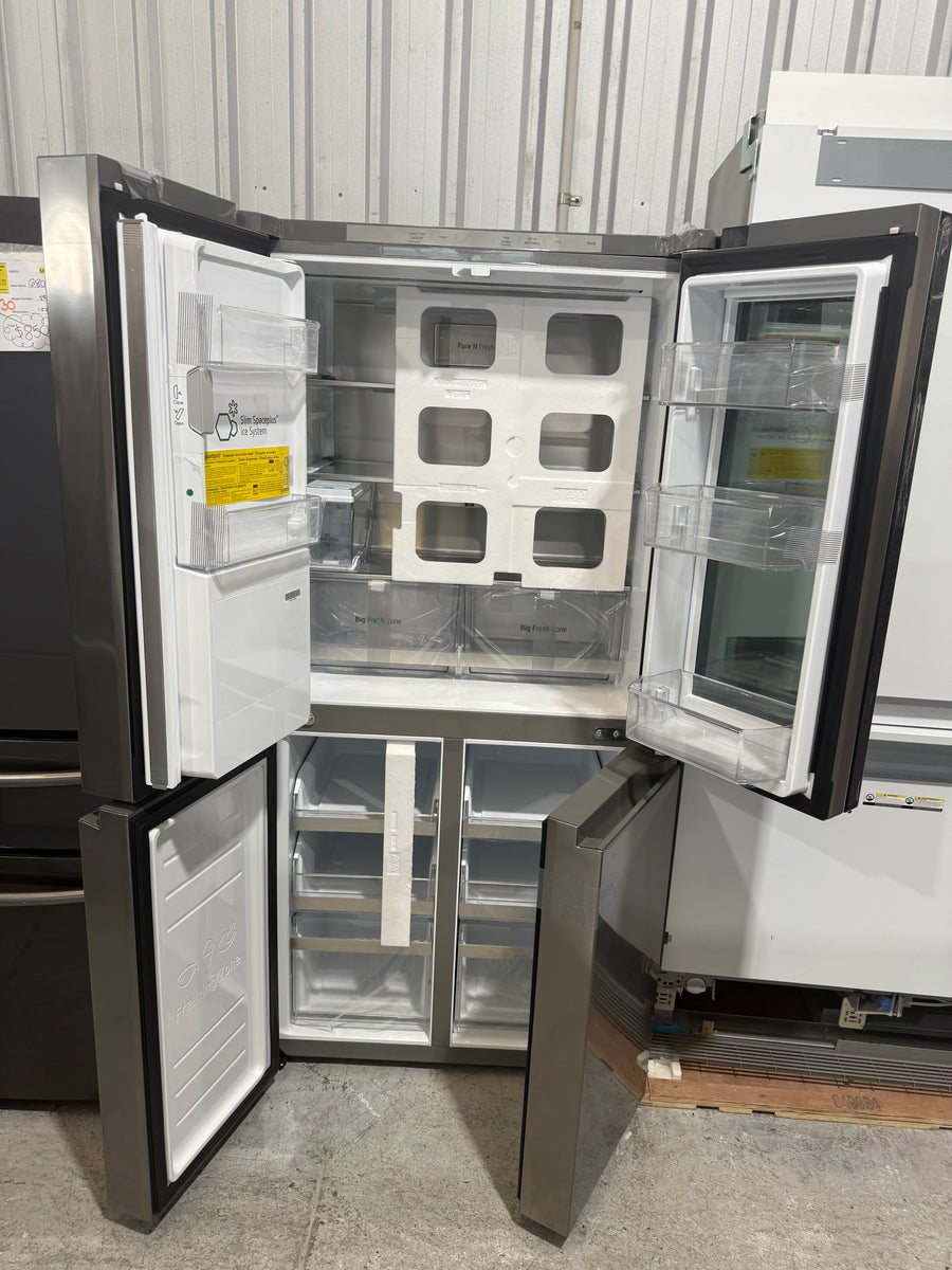 Transportation damaged LG 508L InstaView Refrigerator GF-VN500PL - Second Hand Appliances Geebung