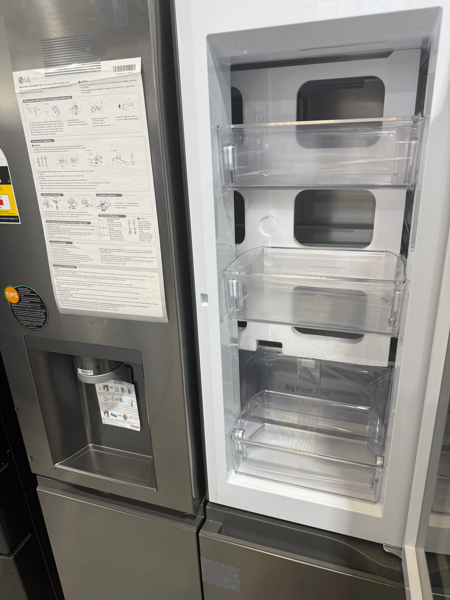 Transportation damaged LG 508L InstaView Refrigerator GF-VN500PL - Second Hand Appliances Geebung