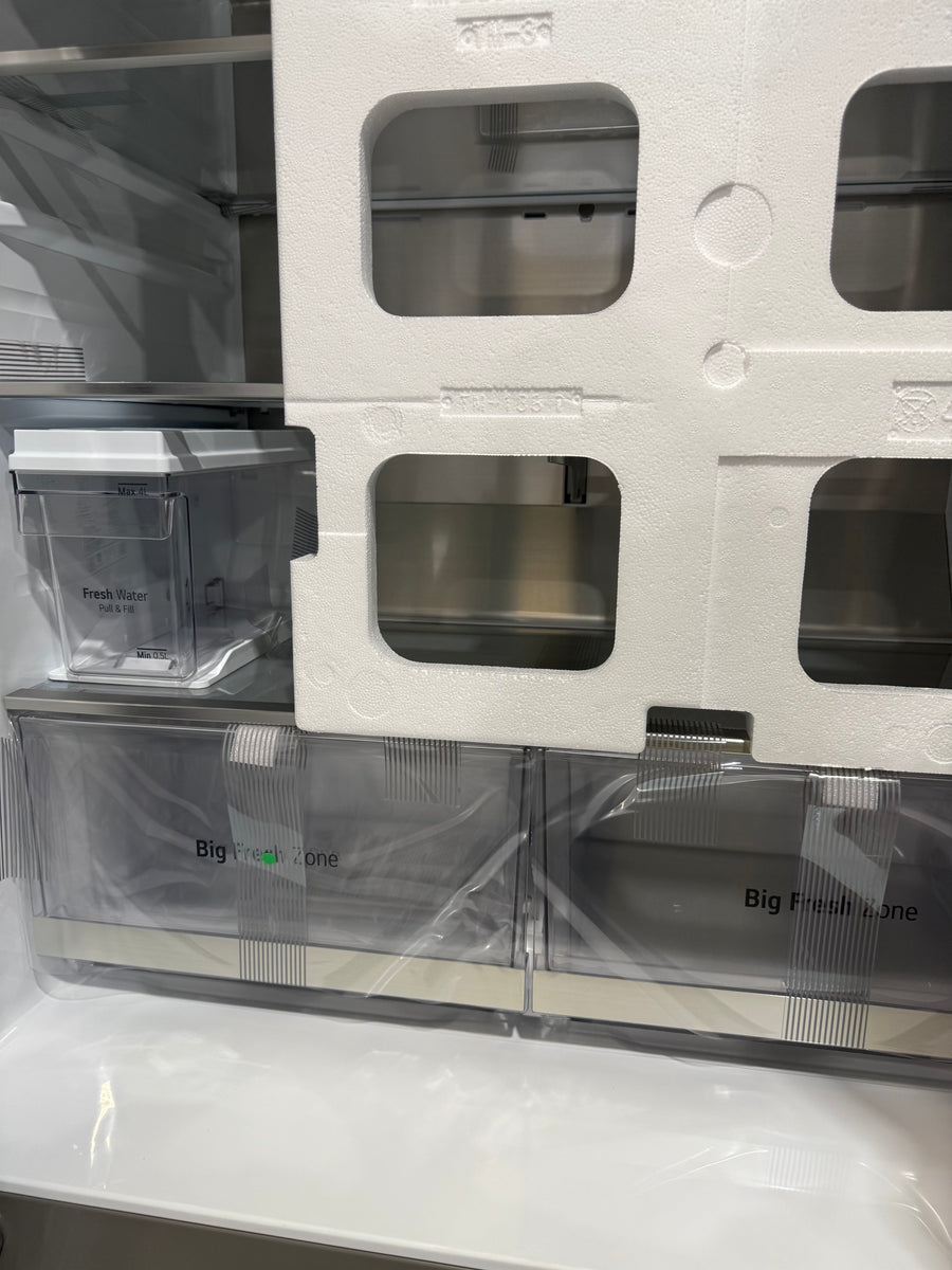 Transportation damaged LG 508L InstaView Refrigerator GF-VN500PL - Second Hand Appliances Geebung