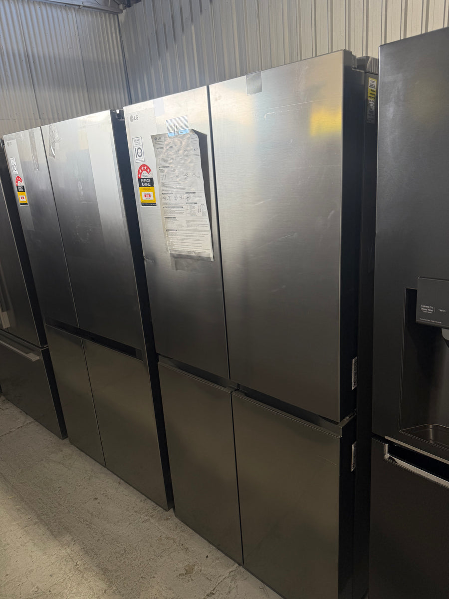 Transportation damaged LG 530l Slim French Door Refrigerator – Platinum Silver  Model: GF-B505PL - Second Hand Appliances Geebung