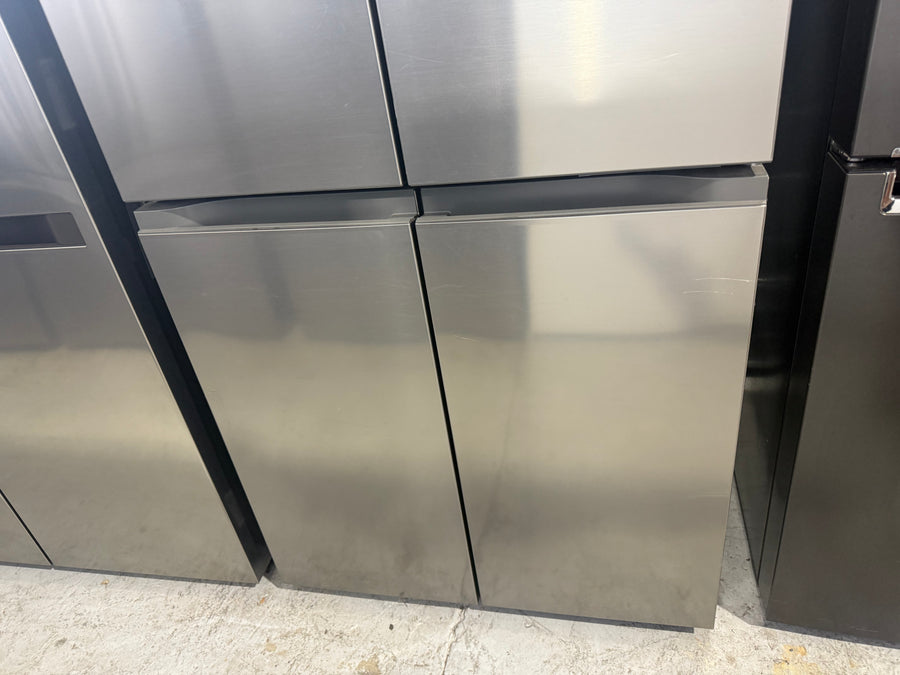 Transportation damaged LG 530l Slim French Door Refrigerator – Platinum Silver  Model: GF-B505PL - Second Hand Appliances Geebung
