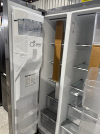 Thumbnail for Transportation damaged LG 635L Side by Side Frost Free Non Plumbed Fridge Model: GS-N635PL - Second Hand Appliances Geebung