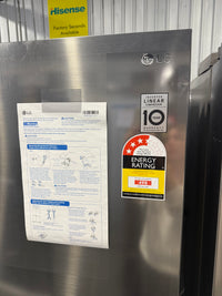 Thumbnail for Transportation damaged LG 635L Side by Side Frost Free Non Plumbed Fridge Model: GS-N635PL - Second Hand Appliances Geebung