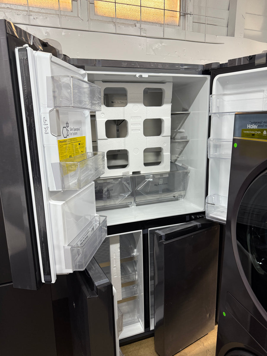 Transportation damaged LG 637L French Door Refrigerator GF-L700MBL - Second Hand Appliances Geebung