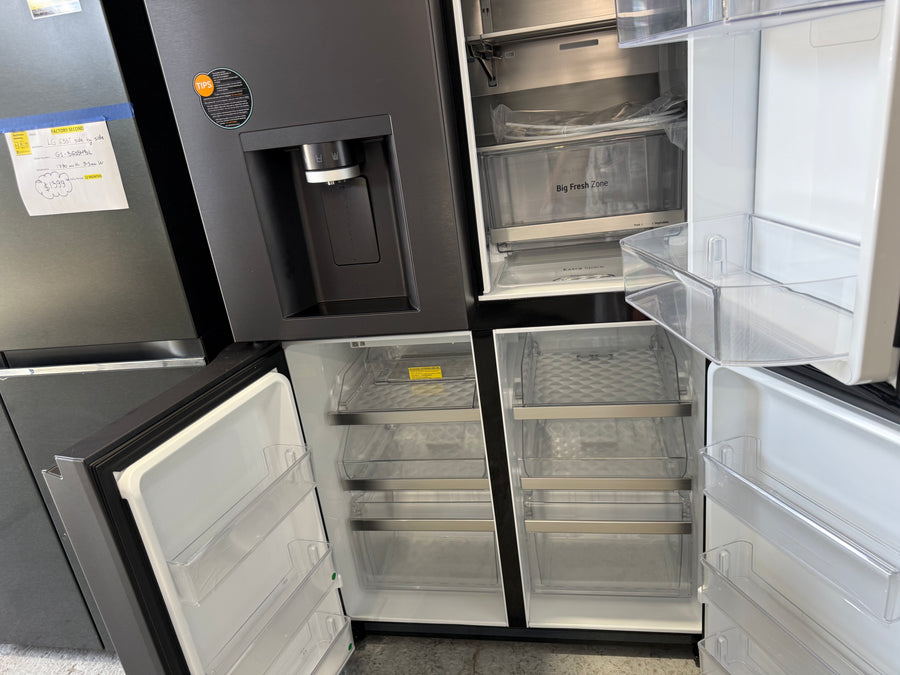 Buy Transportation damaged LG 638L Door-In-Door French Door Fridge – Matte Black GF-D700MBLC |  | [product_variant] | Second Hand Appliances Geebung Brisbane
