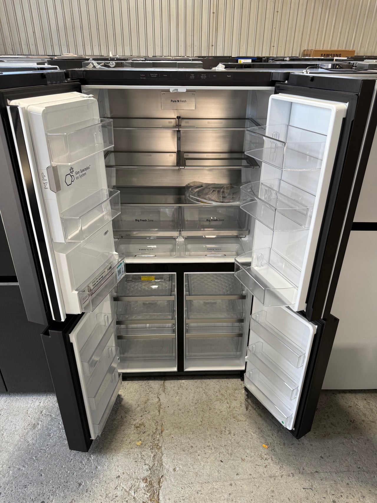 Buy Transportation damaged LG 638L Door-In-Door French Door Fridge – Matte Black GF-D700MBLC |  | [product_variant] | Second Hand Appliances Geebung Brisbane