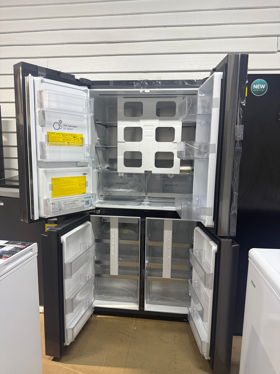 Transportation damaged LG GF-V700BSLC – 642 L French Door Fridge - Second Hand Appliances Geebung