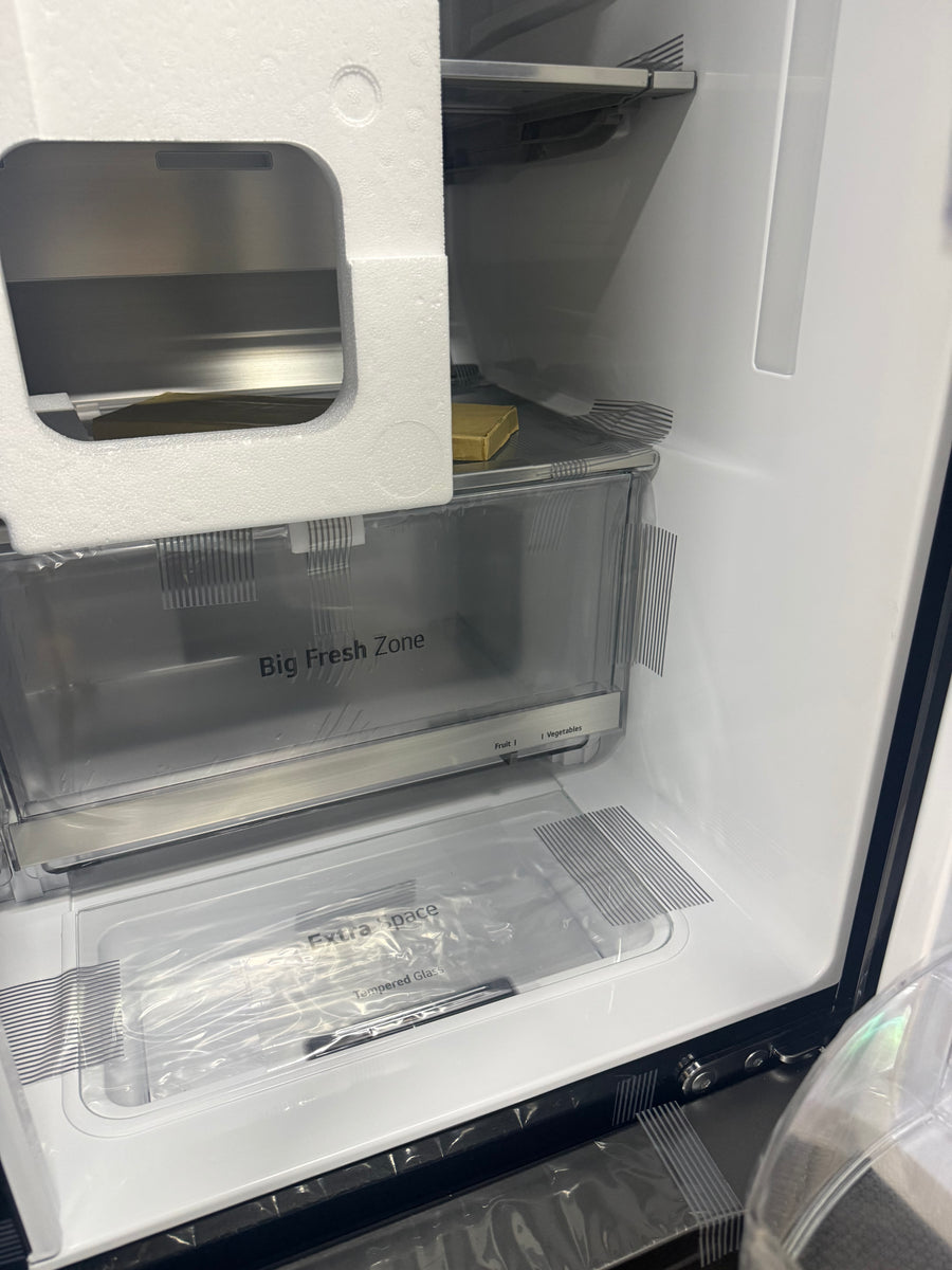 Transportation damaged LG GF-V700BSLC – 642 L French Door Fridge - Second Hand Appliances Geebung