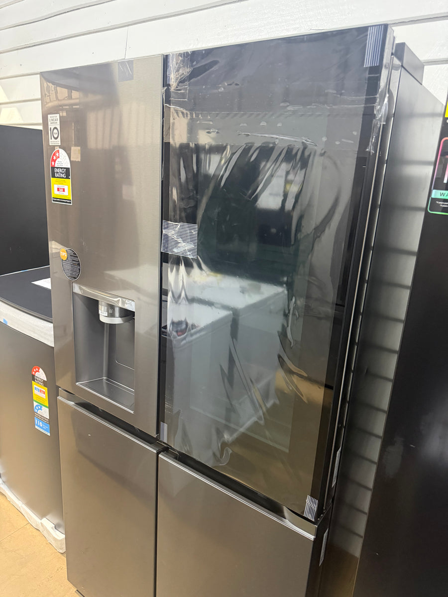 Transportation damaged LG GF-V700BSLC – 642 L French Door Fridge - Second Hand Appliances Geebung