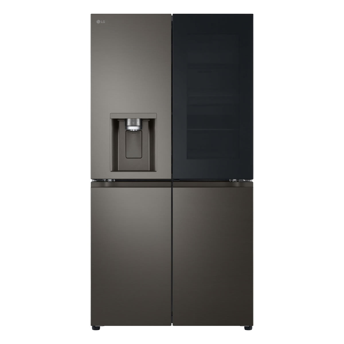 Transportation damaged LG 642L InstaView French Door Fridge – GF-V700BSLC - Second Hand Appliances Geebung
