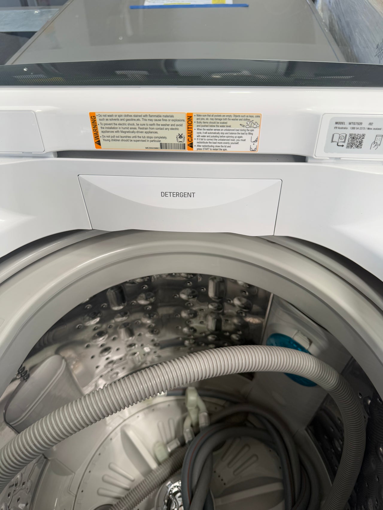 LG 7.5 kg Top Loader washing machine WTG7520/ Brisbane