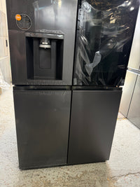 Thumbnail for Transportation damaged LG 847L Instaview French Door Fridge Matte Black GF-V900MBLC - Second Hand Appliances Geebung