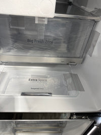 Thumbnail for Transportation damaged LG 847L Instaview French Door Fridge Matte Black GF-V900MBLC - Second Hand Appliances Geebung