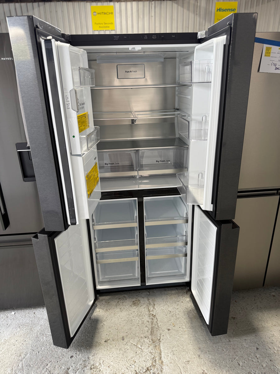 Factory second LG GF-L500MBL 506-liter Slim French Door Refrigerator - Second Hand Appliances Geebung