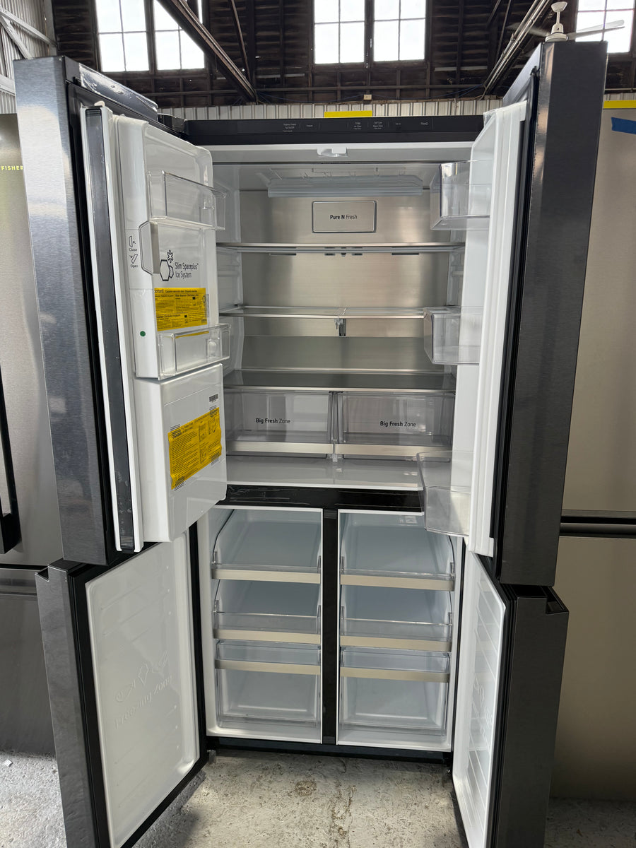Factory second LG GF-L500MBL 506-liter Slim French Door Refrigerator - Second Hand Appliances Geebung