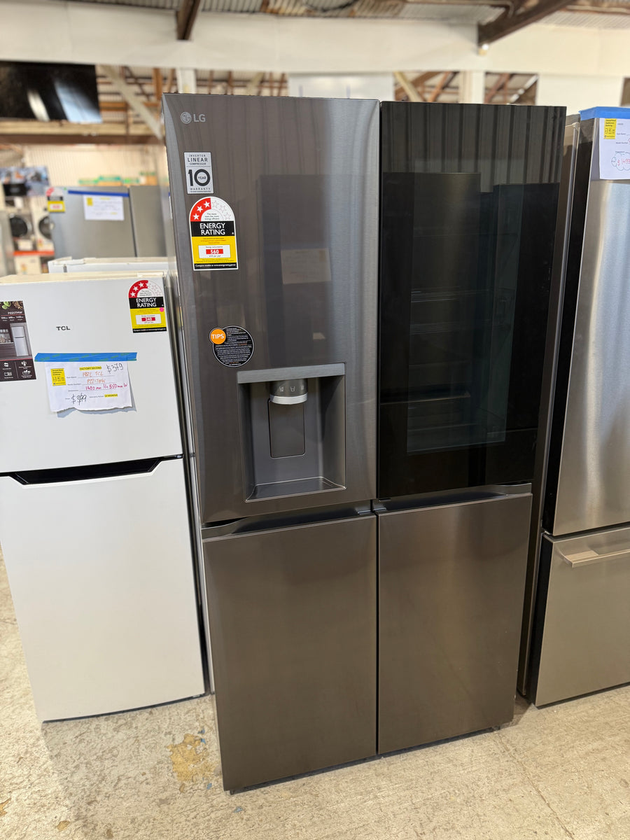 Transportation damaged LG GF-V700BSLC – 642 L French Door Fridge - Second Hand Appliances Geebung