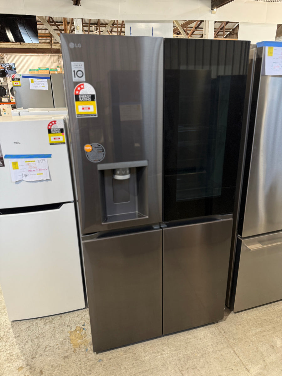 Transportation damaged LG GF-V700BSLC – 642 L French Door Fridge - Second Hand Appliances Geebung