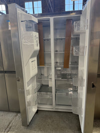 Thumbnail for Transportation damaged LG GS-N599PL 641-liter side-by-side refrigerator - Second Hand Appliances Geebung