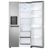 Thumbnail for Transportation damaged LG GS-N599PL 641-liter side-by-side refrigerator With Non-plumbed ice and water dispenser - Second Hand Appliances Geebung