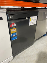 Thumbnail for Transportation damaged LG QuadWash® Freestanding Dishwasher – Model: XD3A15MB (Matte Black) - Second Hand Appliances Geebung