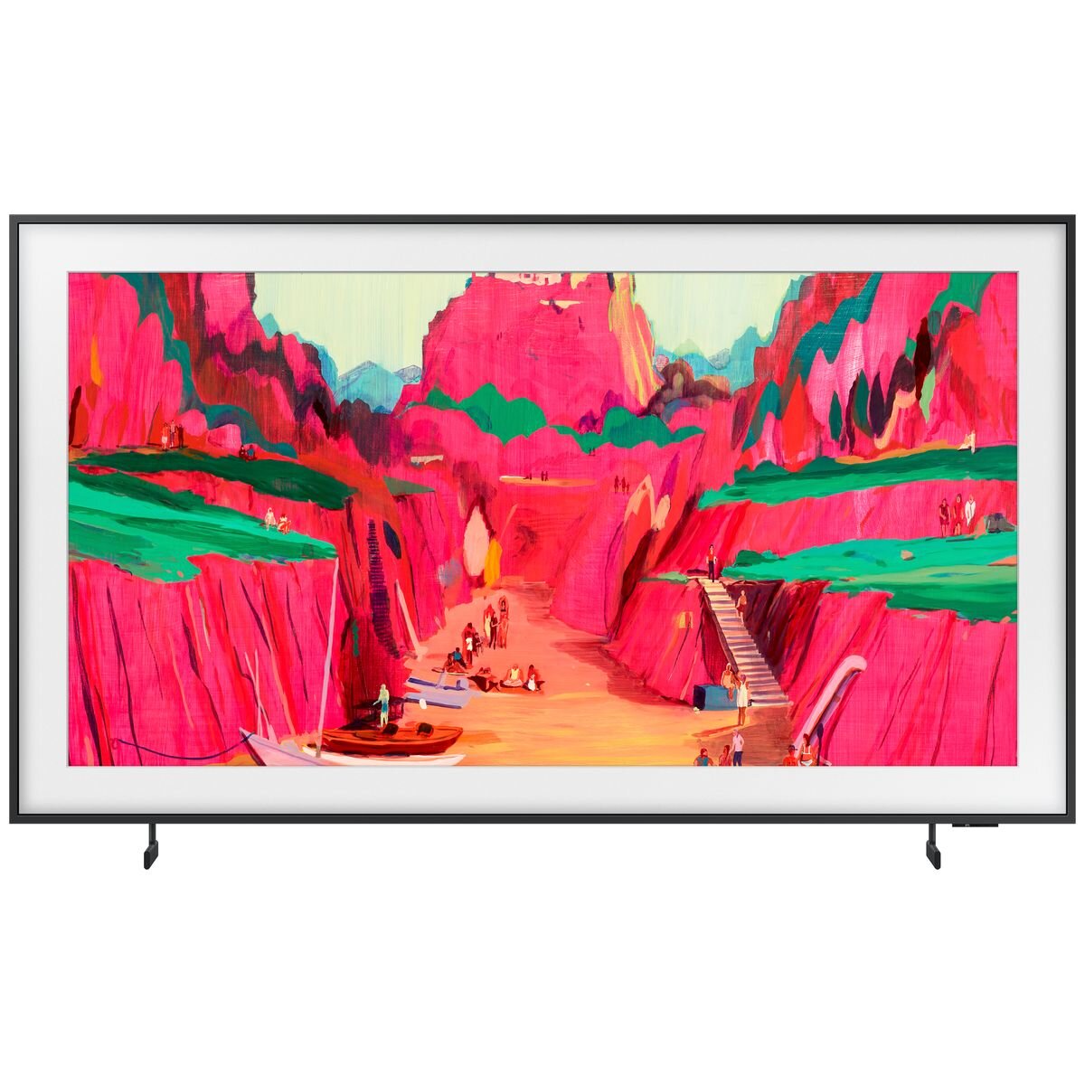 Transportation damaged Samsung 85” The Frame Pro Neo QLED 4K Mini LED TV  Model: QA85LS03FWWXXY - Second Hand Appliances Geebung