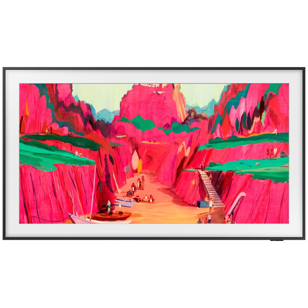 Transportation damaged Samsung 85” The Frame Pro Neo QLED 4K Mini LED TV  Model: QA85LS03FWWXXY - Second Hand Appliances Geebung
