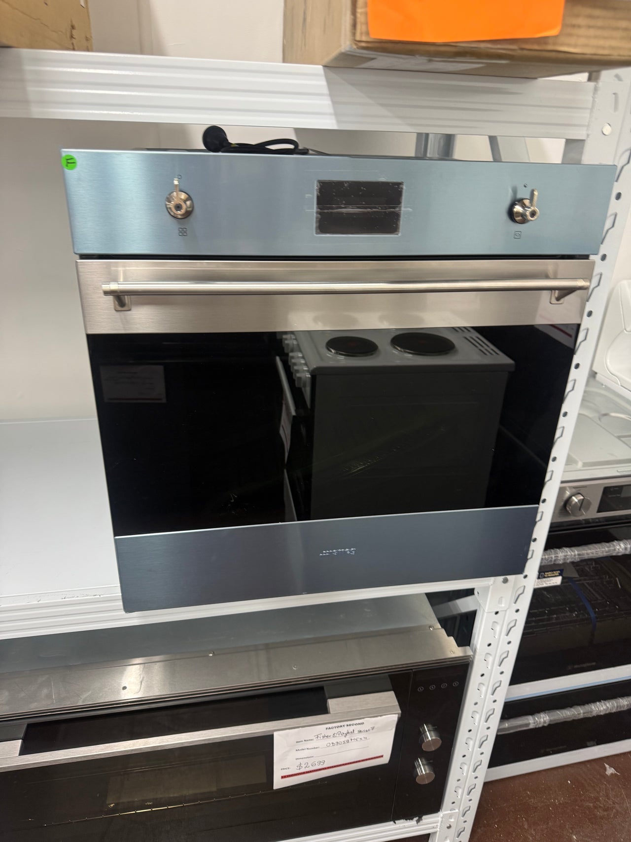 Transportation damaged Smeg Classic 60cm Pyrolytic Oven – SOPA6301TX - Second Hand Appliances Geebung
