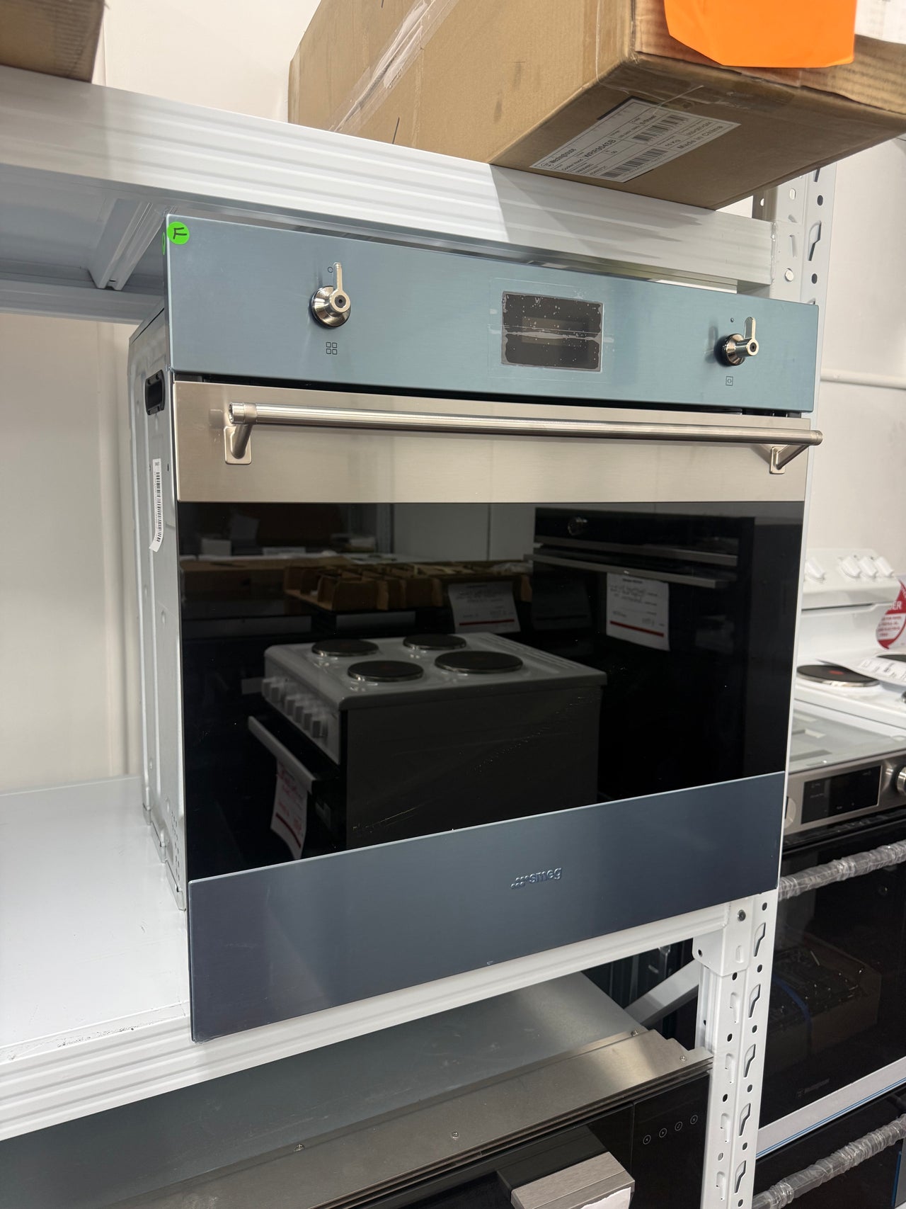 Transportation damaged Smeg Classic 60cm Pyrolytic Oven – SOPA6301TX - Second Hand Appliances Geebung