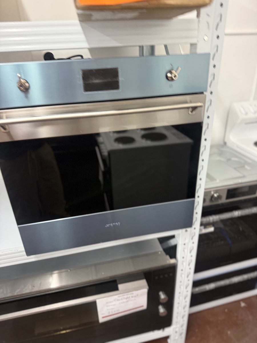Transportation damaged Smeg Classic 60cm Pyrolytic Oven – SOPA6301TX - Second Hand Appliances Geebung