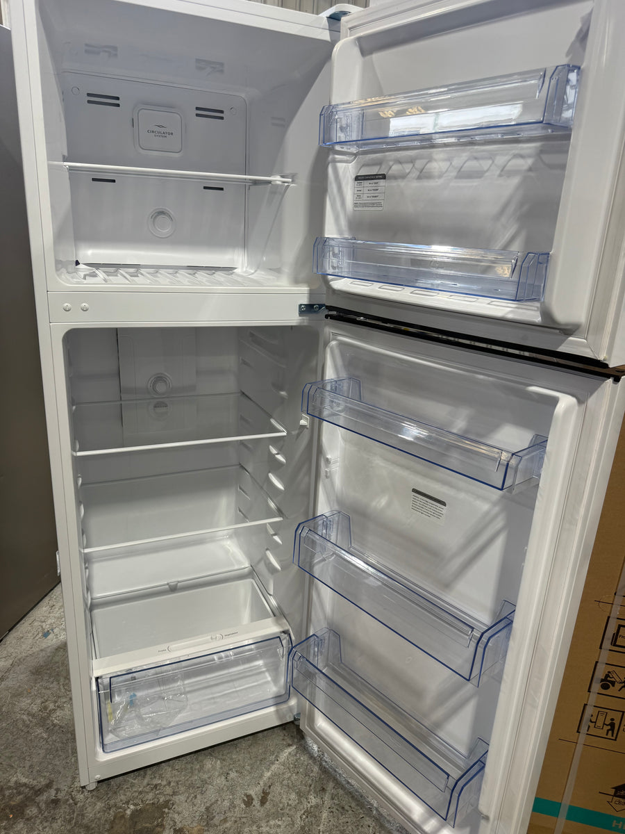 Transportation damaged TCL 362L Top Mount Refrigerator – White (P362TMW) - Second Hand Appliances Geebung