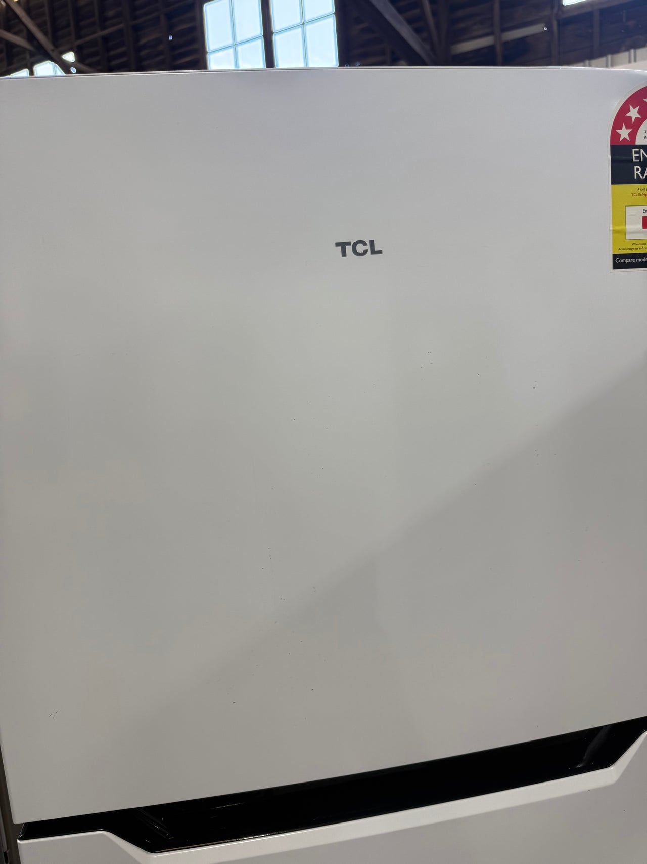 Transportation damaged TCL 362L Top Mount Refrigerator – White (P362TMW) - Second Hand Appliances Geebung