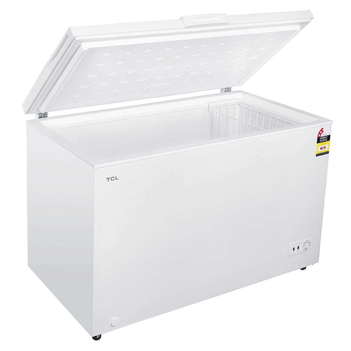 Transportation damaged TCL 371 L Hybrid Chest Freezer – Model F380CFW (White) - Second Hand Appliances Geebung