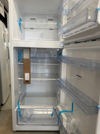 Thumbnail for Transportation damaged TCL 415 L Top Mount Refrigerator – P454TMW (White) - Second Hand Appliances Geebung