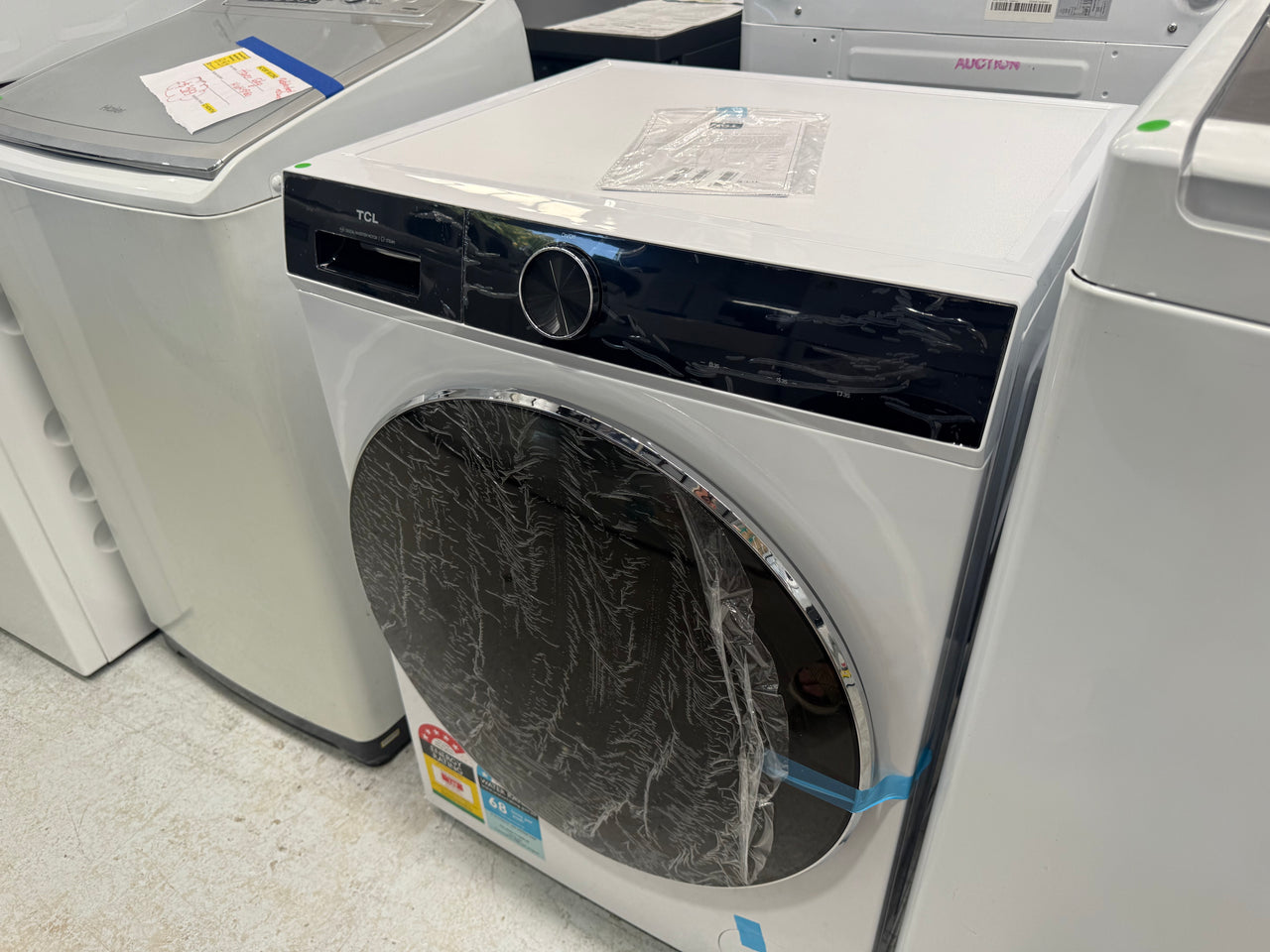 Transportation damaged TCL C1208FLW 8 kg Front Load Washing Machine – White - Second Hand Appliances Geebung