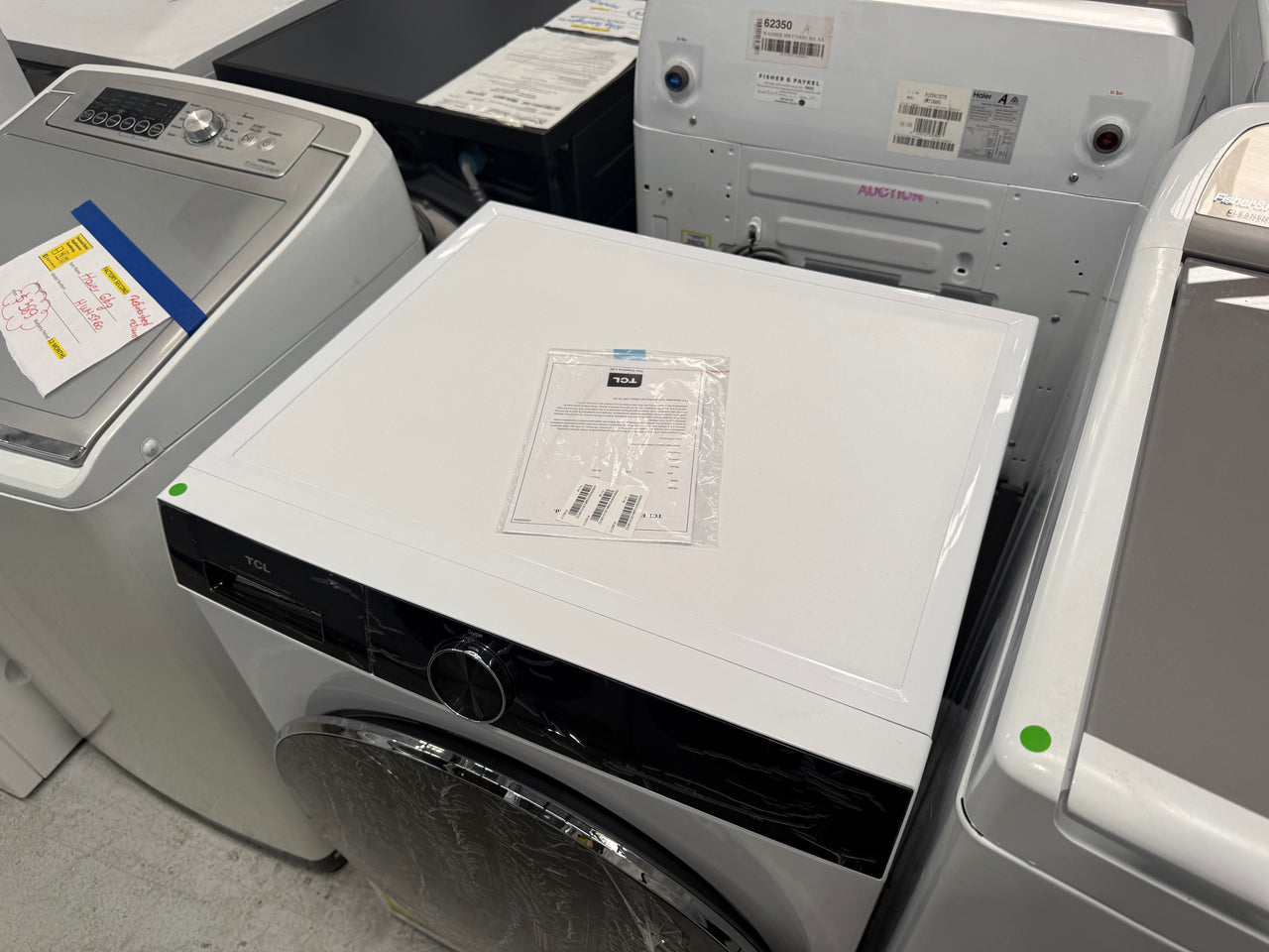 Transportation damaged TCL C1208FLW 8 kg Front Load Washing Machine – White - Second Hand Appliances Geebung